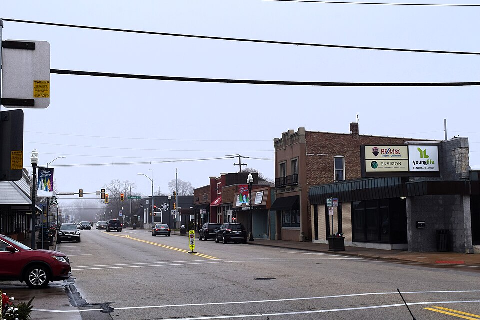 Downtown Morton Illinois