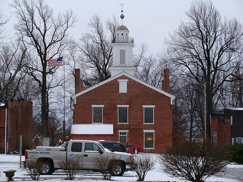 Historic Metamora Courthouse in Metamora Illinois